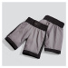 Pánske boxerské šortky 500 ľahké a priedušné sivé