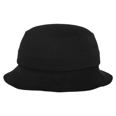 Flexfit Cotton Twill Bucket Cap, Black