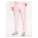 JOOP! Bavlnené nohavice 30036952 Ružová Slim Fit