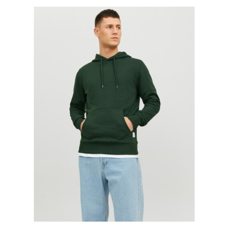 Jack&Jones Mikina 12182537 Zelená Standard Fit Jack & Jones