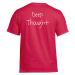DeepThought tričko Mood Červená