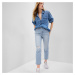 GAP Denim Pants Straight - High Rise Light Destroy