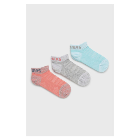 Detské ponožky Skechers (3-pak)