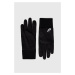 Čiapka a rukavice Asics čierna farba