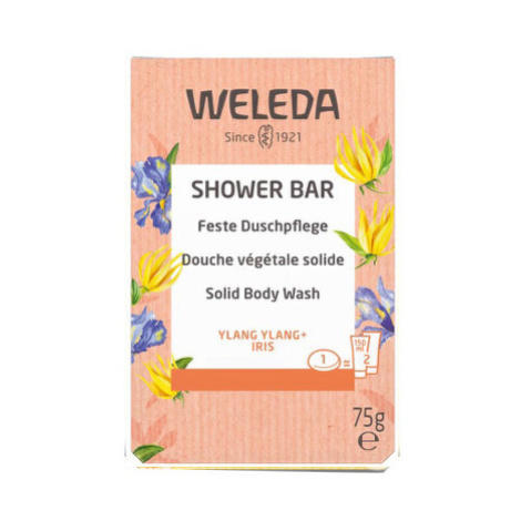 WELEDA Shower bar bylinkové mydlo ylang ylang + iris 75 g