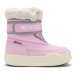 Juniorské vysoké zimné topánky MOON BOOT MB JR PARK STRAP-J001 PINK