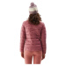 Dievčenská bunda 4F JUNIOR DOWN JACKET-JAW23TDJAF219-54S-PINK