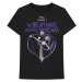 Disney tričko The Nightmare Before Christmas Purple Heart Čierna