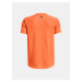 Oranžové športové tričko Under Armour UA Tech 2.0 SS