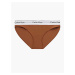 Nohavičky pre ženy Calvin Klein Underwear - hnedá