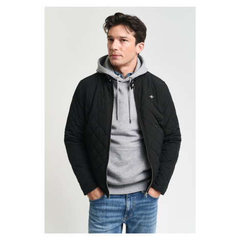 BUNDA GANT QUILTED WINDCHEATER BLACK