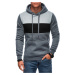 Edoti Men's zip-up sweatshirt