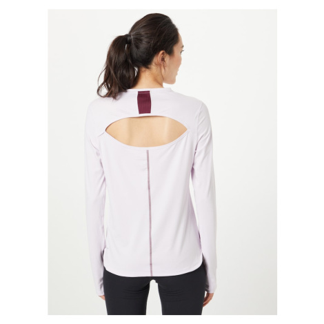 PUMA Funkčné tričko 'MARATHON'  sivá / levanduľová / farba lesného ovocia / pastelovo fialová