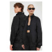 Nepremokavá bunda Rains 18900 Track Jacket 18900.01-01Black, čierna farba, prechodná, oversize
