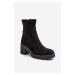 Women's ankle boots black Argastis