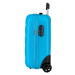 ROLL ROAD Flex Azul Claro, Príručný mini cestovný kufor, 40x30x20cm, 24L, 584996A