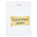 Calvin Klein Jeans Tričko Water Placed Logo IB0IB01217 Biela Regular Fit