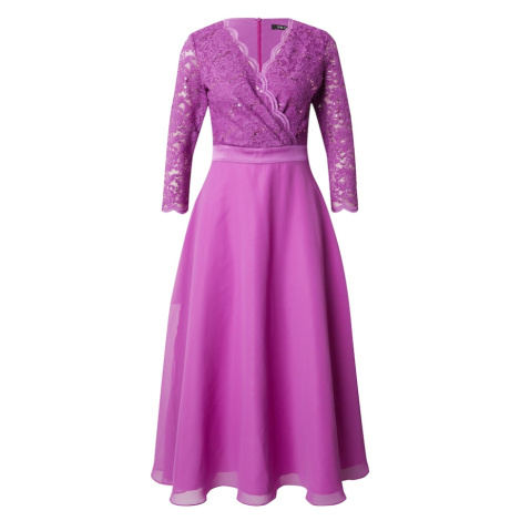 SWING Kokteilové šaty  fialová