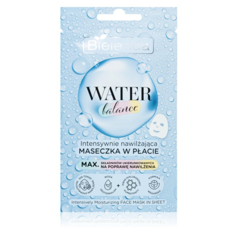 Bielenda Water Balance hydratačná plátienková maska