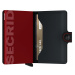 Secrid Miniwallet Matte Black&Red