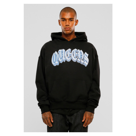 Men's Hoodie Queens Ultra Heavy Oversize Hoody Black