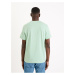Svetlo zelené pánske tričko Celio Gexchaina
