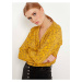 Mustard Women's Patterned Blouse CAMAIEU - Women