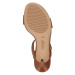 Lauren Ralph Lauren Remienkové sandále 'GWEN'  hnedá