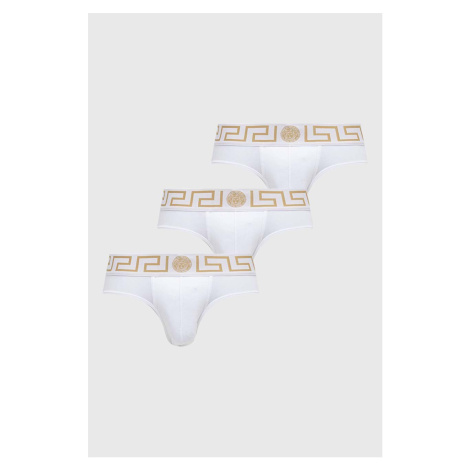 Slipy Versace pánske, biela farba, AU10327 A232741