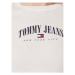 Tommy Jeans Blúzka Essential Logo DW0DW14911 Biela Regular Fit