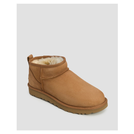 Dámske Topánky Ugg Classic Ultra Mini Hnedé