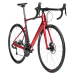 Cestný bicykel EDR CF Ultegra kotúčové brzdy červený