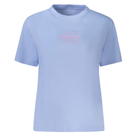 Calvin Klein dámske tričko s krátkym rukávom modré