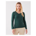 LC Waikiki V-Neck Plain Long Sleeve Women's Knitwear Sweater