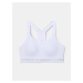 Kompresná podprsenka Under Armour Armour High Crossback Bra - biela