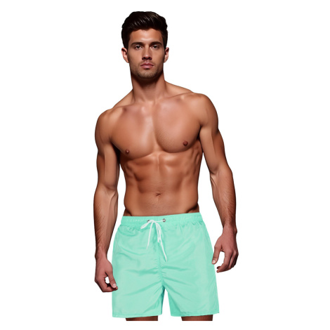 Pánske plavecké šortky Farba granátová DSTREET SX2365