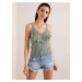 Paradise RUE PARIS mint top