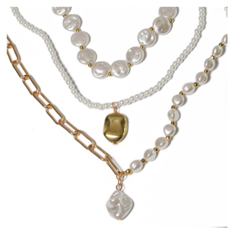 Perlový set troch náhrdelníkov My Wedding