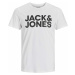 Jack&Jones Pánske tričko JJECORP Slim Fit 12151955 White M
