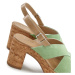 LASCANA Remienkové sandále  zelená