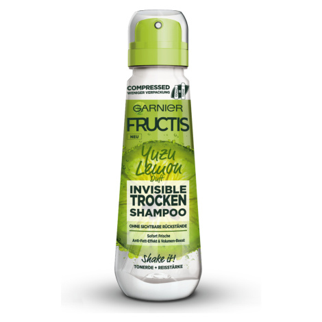 Garnier Fructis neviditeľný suchý šampón s vôňou yuzu citróna