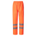 Yoko Hi-Vis priedušné nohavice do dažďa HVS451 Fluorescent Orange