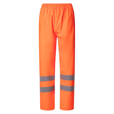 Yoko Hi-Vis priedušné nohavice do dažďa HVS451 Fluorescent Orange