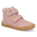 Barefoot detské zimné topánky Protetika - Deny ružové