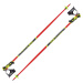 Leki WCR Lite SL 3D Bright Red/Black/Neonyellow 100 cm Lyžiarske palice