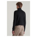 SVETER GANT EXTRAFINE MERINO WOOL TURTLENECK BLACK