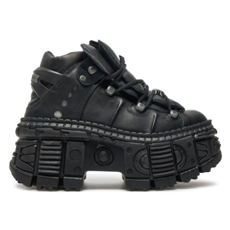 NEW ROCK Sneakersy M-WALL106-S12 Čierna