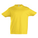 SOĽS Imperial Kids Detské tričko s krátkym rukávom SL11770 Gold