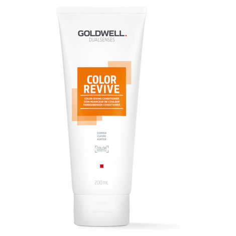 Kondicionér pre oživenie farby vlasov Goldwell Color Revive - 200 ml, medená (206239) + darček z