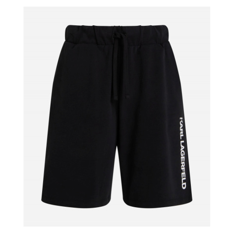 Šortky Karl Lagerfeld Logo Shorts Čierna